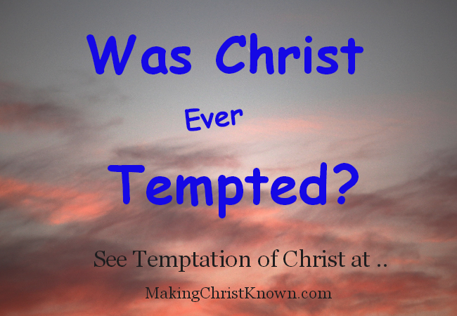 Was Christ Ever Tempted Meme