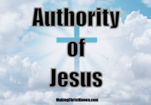 authority of Jesus
