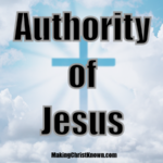 authority of Jesus