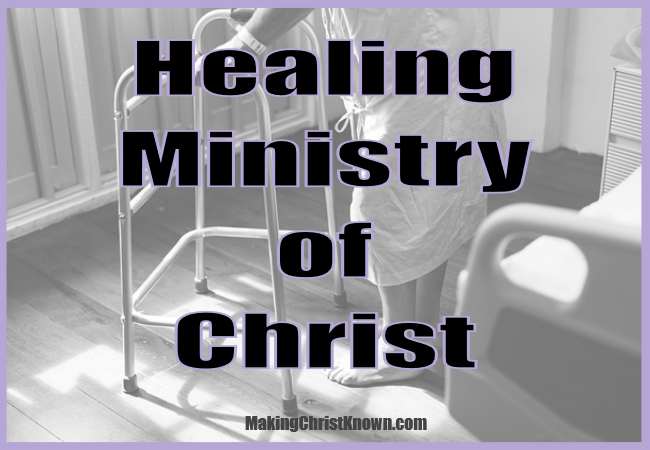 Jesus heals a paralyzed man