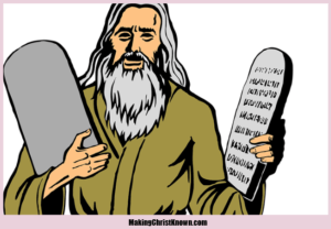 Moses re-writes the ten commandments