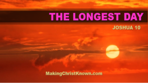 The Day the Sun Stood Still