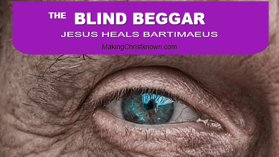Bartimaus, the blind beggar