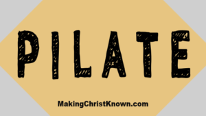 Jesus Stands Trial before Pilate