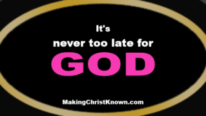 Max Lucado - Never Too Late to Begin Again Video
