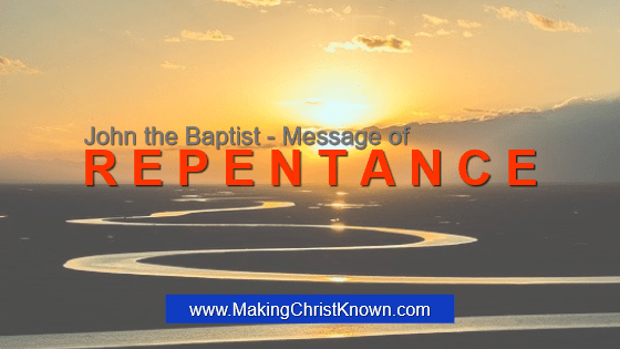 John the Baptist Preaches Repentance