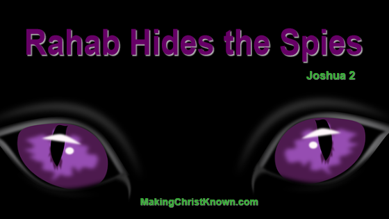 Rahab hides the spies